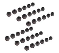CFTGIW 36pcs Silicone Earbud Tips Soft Lightweight Replacement Earplugs for Inner Hole From 4.5mm-6.0mm Earphones Earplugs Made Are Material Sof Silicone Earbud TipsSilicone
