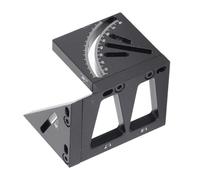 CFTGIW 3D Woodworking Square Aluminum Alloy Multi Angle Measuring Ruler 45 90 Degree Carpenter Square Protractor Angle Ruler Dovetail to the This [Versatile ] of Features