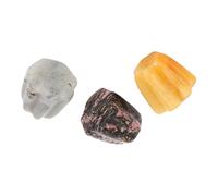 CFTGIW 3PCS Stone Incense Holder Stable Multifunctional Stone Incense Stand Base for Home Nature Crystal That HolderCrystal Stick HolderCrystal