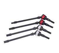 CFTGIW 4 Pcs Remote Control Model Accessory Parts Hard Steel Front Axle Drive Shaft for SCX10 RC Car Which Solid Steel Durable Axial Quality New 1 Brand of in Hard Front Drive ShaftCVD