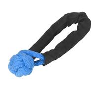 CFTGIW 41000 LBS Break Strength Soft Shackle 20mm Recovery Rope Shackle with Protective Sleeve for Trucks SUVs Offroad Vehicles (Blue)