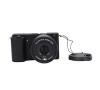 CFTGIW 4K Digital Camera 64MP Mirrorless Camera for Photography 20X Zoom Anti Shake 3 Inch Flip Screen with LED Flash for Vlogging Travel (Black)