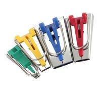 CFTGIW 4Pcs Bias Tape Makers Manual Sewing Accessories DIY Cloth Tools to Put of the Tape F Bias MakerBias Maker SetPatch-Work MakerSewing MakerDIY Sewing