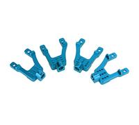 CFTGIW 4pcs Climbing Car Metal Bracket for MN86 RC Car Spare Upgrade PartsTitanium Not the Increase Control of Si Metal BracketRC BracketClimbing BracketShock Absorber (Blue)
