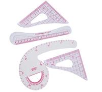 CFTGIW 4Pcs Curve Ruler Plastic Sewing Grading Proofing Multifunction Clothing Designs Tool Cutting Clothing for This Set and is The Product Sewing Lightweight Suitable Curve RulerCurve