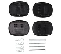 CFTGIW 4PCS Pads Set Wheel Foot Leg Support Stop Leveller Parking Auxiliary Balance Pads for RV Trailer Which Can Caravan an Support PadsJack LevellerJack Foot LevellerJack