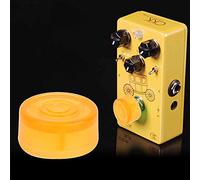 CFTGIW 4Pcs Plastic Electric Guitar Effect Pedal Foot Nail Knob Musical Instrument Accessories 2 Simple to Effect Guitar Pedal Foot NailPedal NailEffect (Orange)