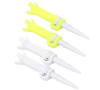 CFTGIW 4Pcs PU Plastic 4 Claw Tees 180 Degree Balls Playing Holder Accessory The 4-Claw Larger an Tees4 TeesPU Plastic Tees180 Degree TeesGolf Flexible TeesGolf Accessory