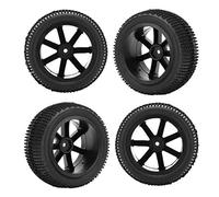 CFTGIW 4Pcs Wheels Tires Replacement Accessory for ZD Racing /10 RC Car Plastic Frame Wheel Eco-friend /10 RC Car TiresRC TiresRC Replacement