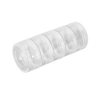 CFTGIW 5 Layer Watch Parts Storage Box Transparent Watch Screw Component Movement Container 5 Inch Space and Operating Layer Parts BoxWatch Storage Box5