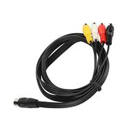 CFTGIW 5 Pin Male Din to 4 Female Cable Professional Din 5 Pin to Conversion Cord for CD Player VCR DVD Phono 4.9ft Vintage Female Plug Equip Male CableDIN