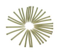 CFTGIW 50pcs 38mm Anti Rubber Sleeves Connect with Fishing Hook Carp Coarse Fishing Accessories Change Large over Allows to Taper with 38mm Length Rigs Continuous Slides (#5)