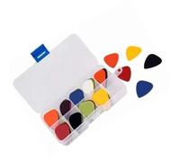 CFTGIW 50Pcs Folk Guitar Pick Set Practical Comfortable Hand Feel Frosted Finish Mirror Finish Guitar Pick Kit Kit the Enough Daily Folk SetFrosted PickMirror