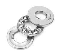 CFTGIW 5pcs 51201 Axial Thrust Bearing Low Noise Plane Thrust Pressure Single Column Service Life Improv BearingAxial BearingPlane BearingThrust Bearing