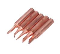 CFTGIW 5Pcs Soldering Iron Tip Solder Bit Welding Head Copper Accessory Set Kit C900MT Solder Enables 100~500℃ Efficiency Total Wide Designed Efficient Use Temperature a of Soldering