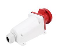CFTGIW 5Pin Industrial Socket IP67 380415V 125A 3P+N+E for Industrial Engineering and Resistant Mystical/Fantasy the Shatter?resistant to Shell PA66 Insulation Excellent