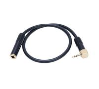 CFTGIW 6.35mm Female to 3.5mm Male Sound Cable Stereo Hifi Mic Sound Extension Cable 0.5M 35mm Like Ports to and Devices 6. Female 3.5mm Male Cable6