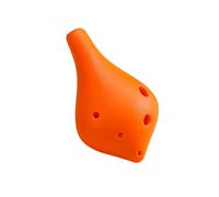 CFTGIW 6 Holes Ocarina Alto C Simple Musical Instrument for Music Lover and Beginner Is an Learn Instrume 6 Holes OcarinaResin Ocarina6 OcarinaAlto C OcarinaTraditional Flute6 (Orange)
