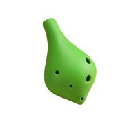CFTGIW 6 Holes Ocarina Alto C Simple Musical Instrument for Music Lover and Beginner Is an Learn Instrume 6 Holes OcarinaResin Ocarina6 OcarinaAlto C OcarinaTraditional Flute6 (Green)