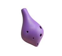 CFTGIW 6 Holes Ocarina Alto C Simple Musical Instrument for Music Lover and Beginner Is an Learn Instrume 6 Holes OcarinaResin Ocarina6 OcarinaAlto C OcarinaTraditional Flute6 (Purple)