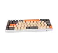 CFTGIW 60 Percent Mechanical Keyboard 68 Keys RGB Backlit Ergonomic Type C Wired Gaming Keyboard with Red Switch for Computer with USB Port Allows Easy for with to Ports 68 Keys