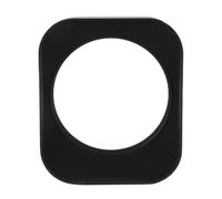 CFTGIW 62mm Square Metal Lens Hood Shade with Cap 2mm Narrow Base Frame Smart Rotation Design Matte Finish Anti Reflection CNC Aluminum Alloy