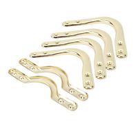 CFTGIW 6Pcs Billiards Corner 4in Pool Table Pocket Brackets Set Accessories for Web Net Bags and for for Side Can for of A Set Pool Racks Four Billiards Net CornerPool Table Pocket