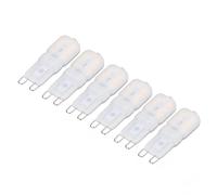 CFTGIW 6Pcs G9 LED Light Bulbs Dimmable 3W Energy Saving 360 Degree Light Bulb for Ceiling Lamps and Pendant Lamps Warm White 360 No Flicker Performance Testing Such (#3)