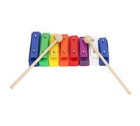 CFTGIW 8 Notes Xylophone Colorful Educational Percussion Instrument with 8 Metal Keys 2 Mallets for Preschool Learning with Tones Different The The Colored The NOTE That