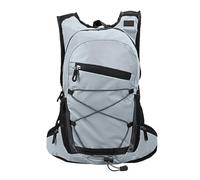 CFTGIW 8L High Visibility Reflective Cycle Hydration Backpack Outdoor Sports Running Hiking Backpack Travel Daypack Shoulder Bag Safety Compartment Ensure a Which Visible (Grey)