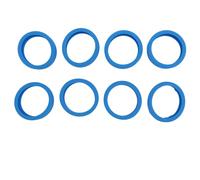 CFTGIW 8Pcs Luggage Suitcase Wheels Cover Carry On Silicone Silent Noise Reduction Protector Type 7 and Incisive Look Wh Luggage Suitcase Wheels CoverCarry On (Type 8)