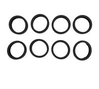 CFTGIW 8Pcs Luggage Suitcase Wheels Cover Carry On Silicone Silent Noise Reduction Protector Type 7 and Incisive Look Wh Luggage Suitcase Wheels CoverCarry On (Style 5)