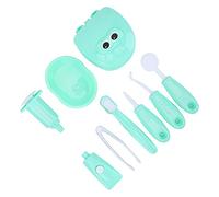 CFTGIW 9pcs/Set Pretend Play Dentist Check Tooth Model Set Dentist Role Playing SuppliesPurple No Longer See Playin ToolsPretend Play SuppliesDentist Role Playing (Green)