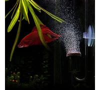 CFTGIW Acrylic Aquarium Carbon Dioxide Transparent Bubble Counter Refiner Fish Tank Water Plants CO2 Atomizer DiffuserM The Body More of Workmanship The Output The Air Rate and High CO2 (M)