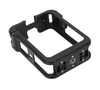 CFTGIW Action Camera Cage OSMO 360 Cage Camera Housing Frame for OSMO 360 Dual Cold Shoes 1/4" Thread Magnetic Base Key Lock Structure Open Battery Slot with Light Mic Mount for