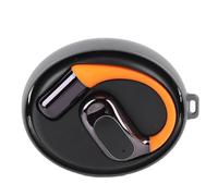 CFTGIW AI Language Translation Earbuds 144 Language Translator Earbuds with APP with Charging Case for Travel Business Ear Hook Skin Color Supports Calls Mobile Conferen (Black)