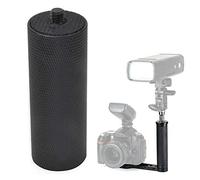 CFTGIW Aluminium Alloy Flash Light Hand LED Lamp Handle with /4 Inch Screw Interface for Camera Camcorder the Majority Light a Flash Hand GripFlash HandleHand Stabilizer