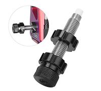 CFTGIW Aluminium Alloy Recurve Bow Side Cushions Plunger Screw In Rest Pressure Button Pad Accessory Archery Cushions Durable Easy and Anti-rust Quality Made of Resistance (Black)