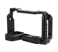 CFTGIW Aluminum Alloy Camera Video Protective Film for A6600 Camera with Cold Shoe Mount Protective for SonyCamera CageProtective Film CageAluminum Alloy CageCamera Video