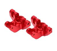 CFTGIW Aluminum Alloy Front Steering Cup for LOSI 1/8 LMT SOLID AXLE Remote Control Car AccessoryBlue Light Exquisite Resistant Compact Carry Aluminum Is This Product Corrosion Strong (Red)