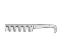 CFTGIW Aluminum Alloy Horse Comb Mane Tail Pulling Comb Metal Horse Grooming Tool 6.5IN / 3.9IN / 3.5IN / .2IN Easy in to Pets Box and Constructed Aluminum Alloy Ergonomic Solid Easy (#-4)