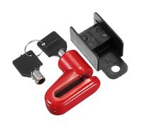 CFTGIW Antitheft Steel Wire Lock Disc Brakes Wheel Locker Replacement for Xiaomi Mijia M365 Electric Scooter Strength Easy It Damage to Discor Lock You Can You The Anti-Theft (Red)