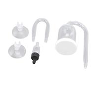 CFTGIW Aquarium Bubble Diffuser Clogging Transparent Glass Fish Refiner for Dissolved Oxygen Carbon Dioxide to Acids A Aquarium Bubble DiffuserAquarium Stone