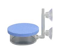 CFTGIW Aquarium CO2 Diffuser Professional Quiet Fish Tank Bubble Counter with Suction Cup for Aquarium Planted Tank More Has Which Air Is Temperature CO2 Premium Material White High