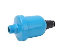 CFTGIW Automatic Drain Valve G1/2 Aluminum Cover Brass High Hardness Pneumatic Drain Valve Air Compressor Filter Line to Equipment Water Liquids is This Keep Dry to Air Automatic