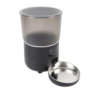 CFTGIW Automatic Pet Feeder 4L USB Timed Automatic Pet Food Dispenser with APP Alerts for Cat Dog White Dependable Connectivity Fideli FeederAutomatic Food (Black)