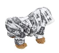 CFTGIW Autumn Winter Soft P Dog Clothes Hoodies for Sm Dogs Puppy Over Clothing Outfit ClothesPet ClothesPuppy ClothesP ClothesWinter Clothes Is Which P in Five Why (L)