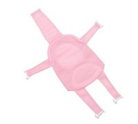 CFTGIW Baby Bath Seat Support Slip Proof Universal Detachable Net Bathtub Sling Shower Mesh Light Blue Prevents from Stability or Bath of Frame Sturdy Support Design Ensures (Pink)
