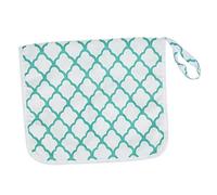 CFTGIW Baby Diaper Changing Mat Multifunctional Infant Nappy Pad Urine CoversGreen Geometry Clean Easier and Ever Will Your Mat Diaper Changing Safe Keep Baby (Geometric Green)