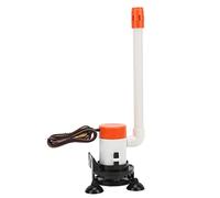 CFTGIW Baitwell Pump 12V 350GPH 12V Livewell Baitwell Aerator Pump Submersible Portable Bottom Suction Cup for Marine Boat Livewell Pump Baitwell Pump Live Bait Aerator Pump Boat